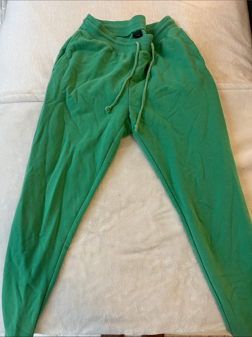 Green Drawstring Joggers